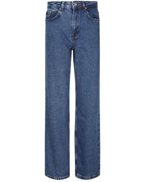 SELECTED Wide-Leg Jeans - Blue