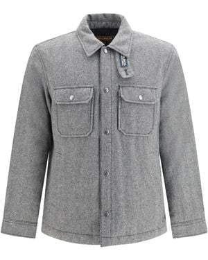 Woolrich Buttoned Overshirt - Gray