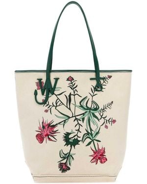 JW Anderson Jw Anderson Tall Anchor Tote Bag - Metallic