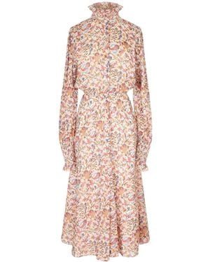 Isabel Marant Galoa Cotton Dress - Pink