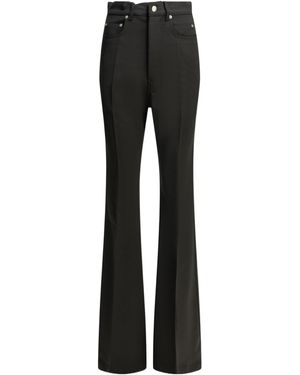 Rick Owens Bolan Flared Jeans - Black