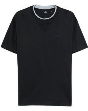 Mackage Contrast Trim Logo T-Shirt - Black