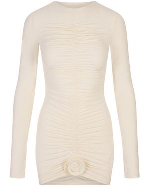 LaRevêche Long Sleeve Dress - White