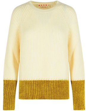 Marni Long-Sleeved Sweater - Yellow