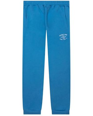 Helmut Lang Paris Postcard Track Pants - Blue
