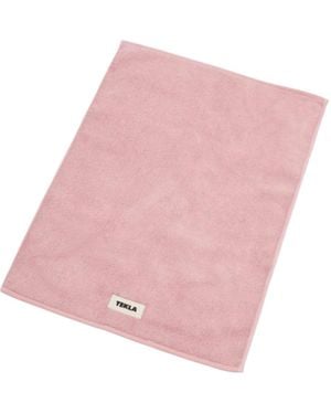 Tekla Organic Cotton Terry Bath Mat - Pink