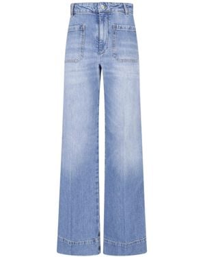 Victoria Beckham Belt Loop Jeans - Blue