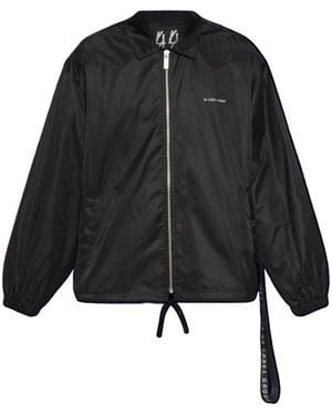 44 Label Group Logo Emblazoned Jacket - Black