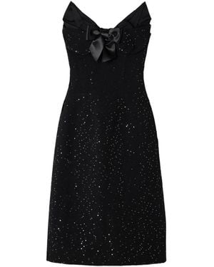 ShuShu/Tong Sleeveless Sequined Dress - Black