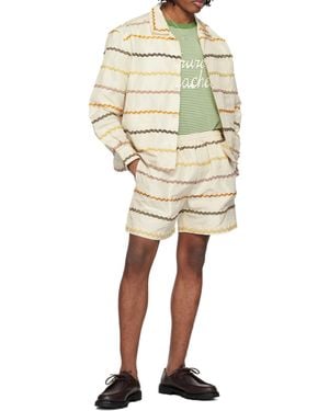 Bode Rickrack Shirt - Natural