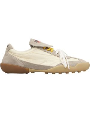 DSquared² Paneled Soccer Low-Top Sneakers - Natural