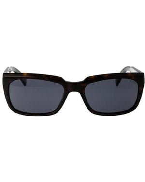 dunhill Logo Sunglasses - White