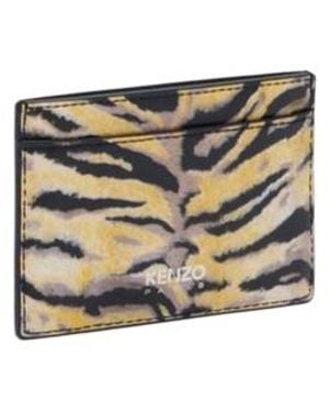 KENZO Logo Detail Wallet - White