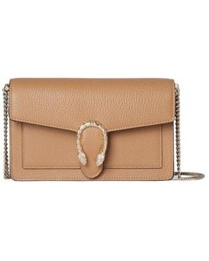 Gucci Dionysus Wallet On Chain - Natural