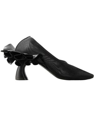 Dries Van Noten Curved High Heels - Black