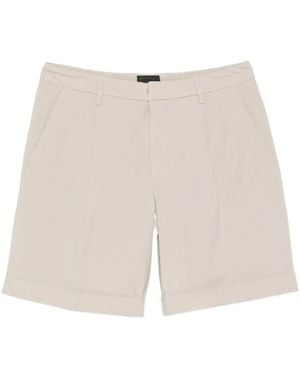 Dondup Belt Loops Shorts - White