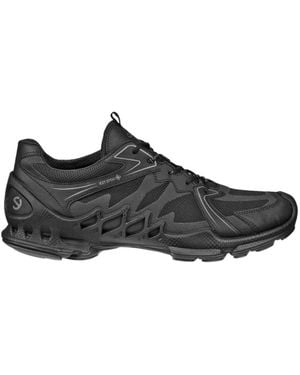 Ecco Lace-Up Trainers - Black