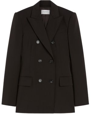 Sportmax Adamo Double-Breasted Jacket - Black