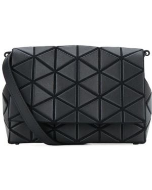 Issey Miyake Flap Shoulder Bag - Black