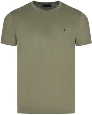 Dondup Monogram Crew-Neck T-Shirt - Green