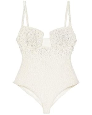 Givenchy Cutaway Bodysuit - White