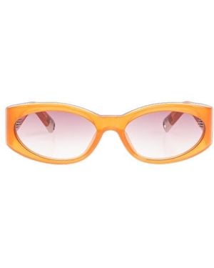 Jacquemus Full Frame Sunglasses - Pink