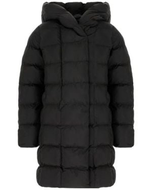 Calvin Klein Hooded Quilted Jacket - Black