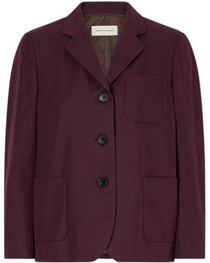 Dries Van Noten Cotton-Twill Blazer - Purple