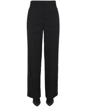 Isabel Marant Logo Casual Pants - Black