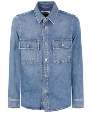 Jacob Cohen Button-Up Denim Shirt Jacket - Blue