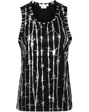 Comme des Garçons Crew Neck Vest - Black