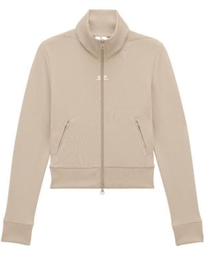 Courreges Courrèges Interlock Tracksuit Jacket - Natural