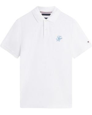 Tommy Hilfiger Shortsleeve Polo Shirt - White