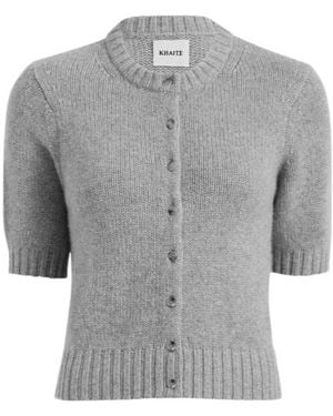KHAITE Nora Cardigan - Gray