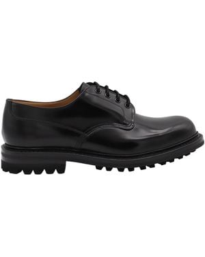 Church's Chunky Neil Lace Up Shoes - Black