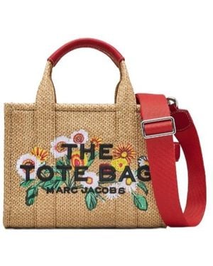 Marc Jacobs The Daisy Woven Small Tote Bag - Red