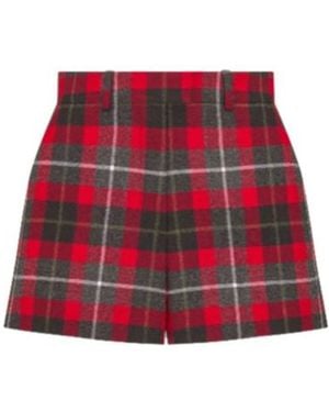 Dior Chequered Shorts