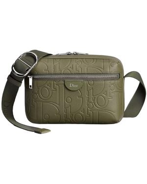 Dior Rider Zipped Messenger Bag - Green