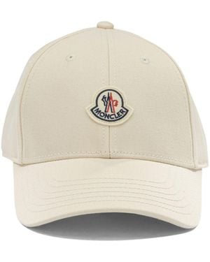 Moncler Logo Hat - White