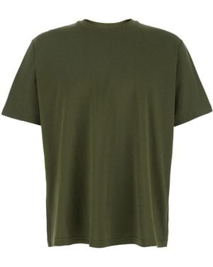 Bottega Veneta Crewneck Jersey T-Shirt - Green