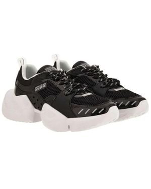 Versace Jeans Couture Logo Chunky Trainers - Black