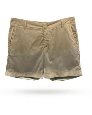 Weekend by Maxmara Waistband Loop Shorts - Natural