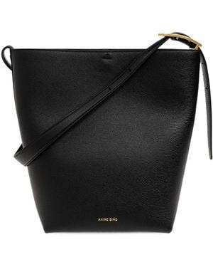 Anine Bing Elly Bucket Bag - Black