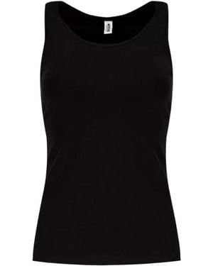 Moschino Round-Necked Vest - Black