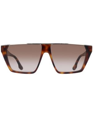 Victoria Beckham Retangle Frame Sunglasses - Multicolour