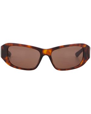 Balenciaga Eyewear Rectangle Sunglasses - Multicolour