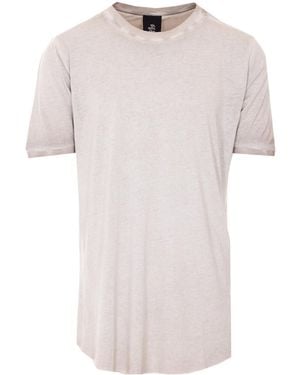 Thom Krom Dye Stone Crewneck T-Shirt - Pink