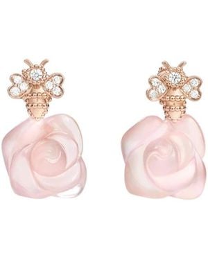 Dior Rose Pré Catelan Earrings - Pink
