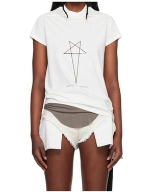 Rick Owens Short-Sleeved T-Shirt - White