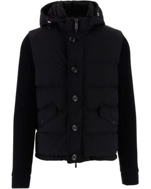 Moorer Long-Sleeved Jacket - Black
